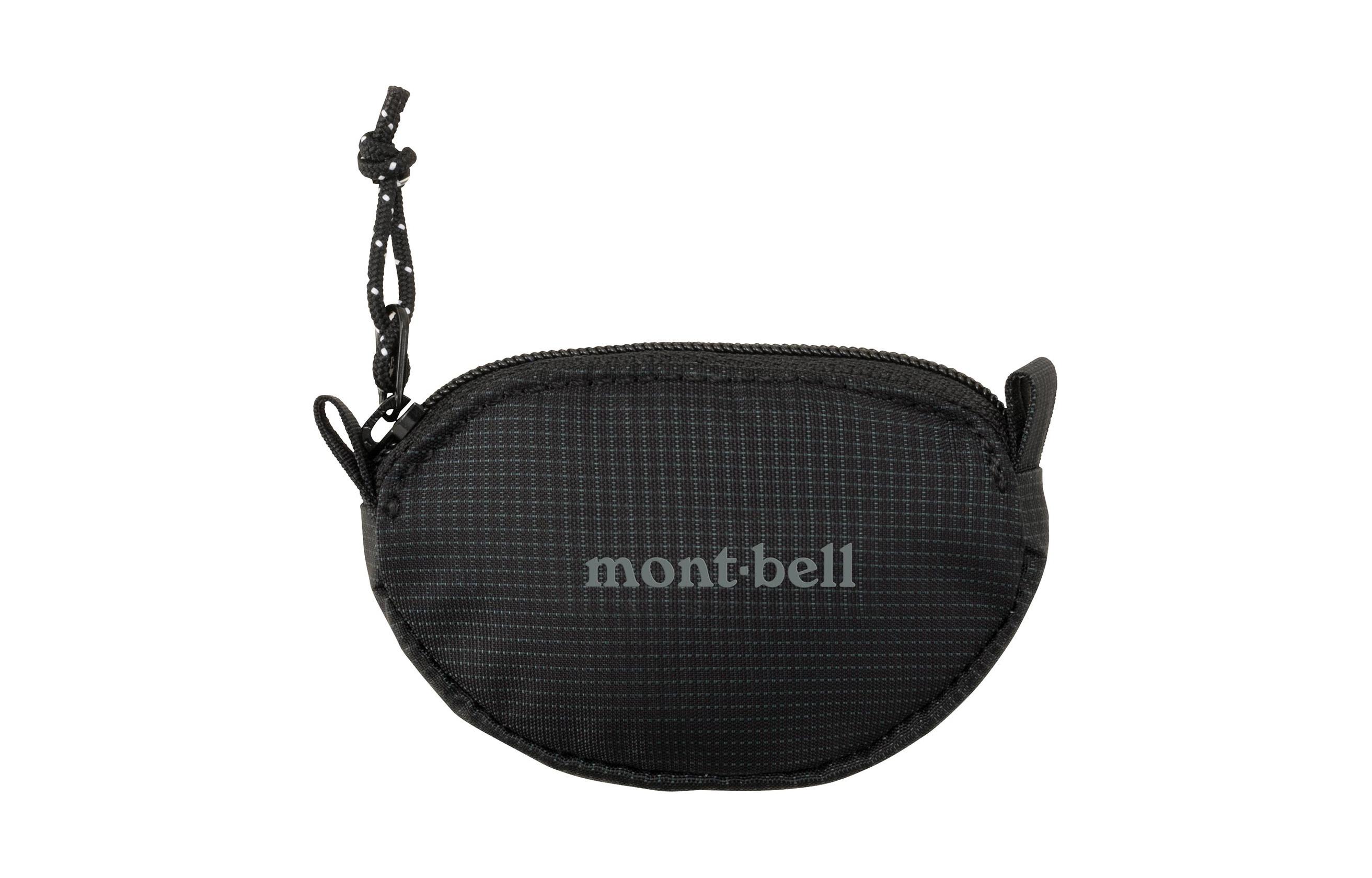 

MONTBELL Нейлоновый кошелек для монет унисекс черный, Black