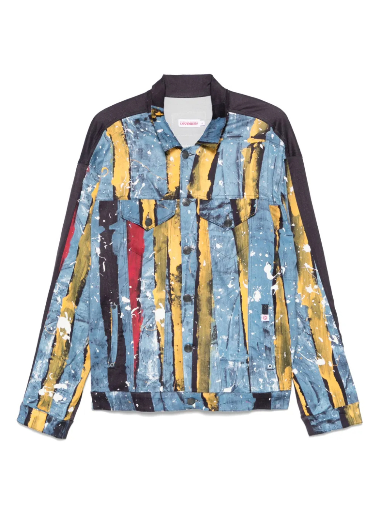 

Charles Jeffrey Loverboy куртка в полоску, синий