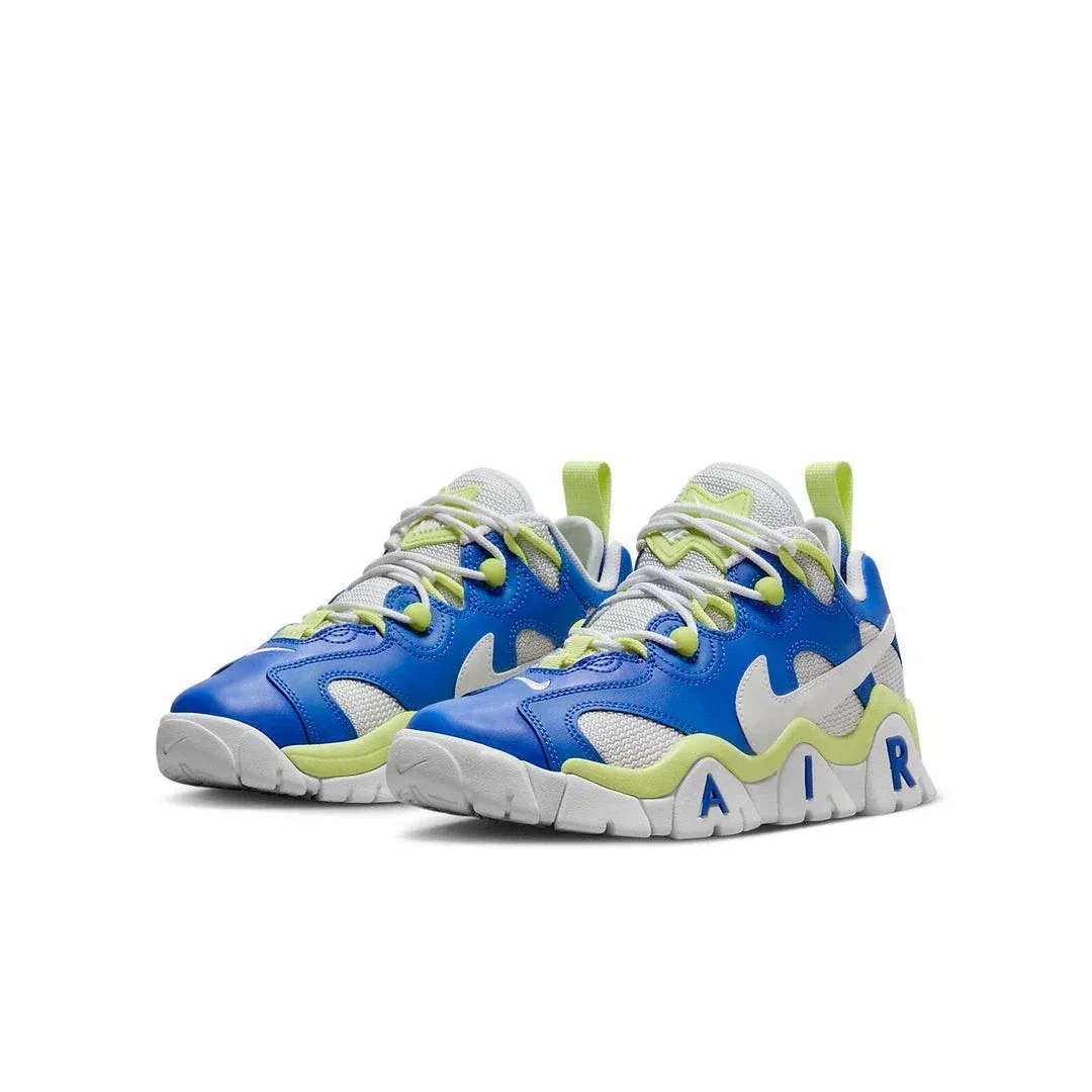 Детские кроссовки Nike Air Barrage Low FN6972 - синие кожаные повседневные кроссовки HTAT44