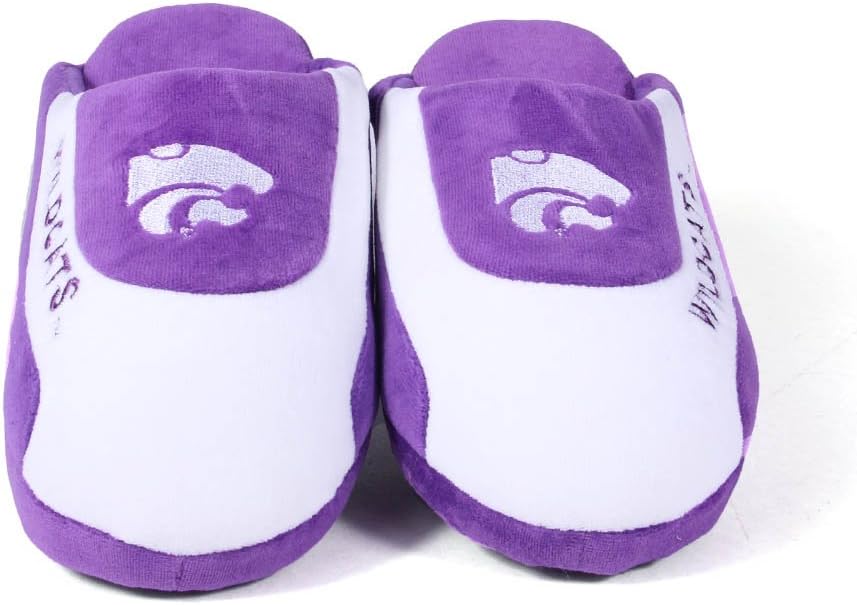 Тапочки Comfy Feet NCAA Low Pro Stripe Slip On, Kansas State Wildcats — фото 2