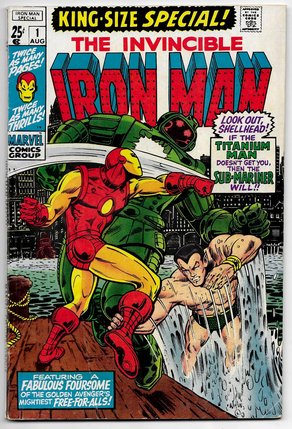 

The Invincible Iron Man Annual No 1 King-Size Special Sub-Mariner (Marvel)