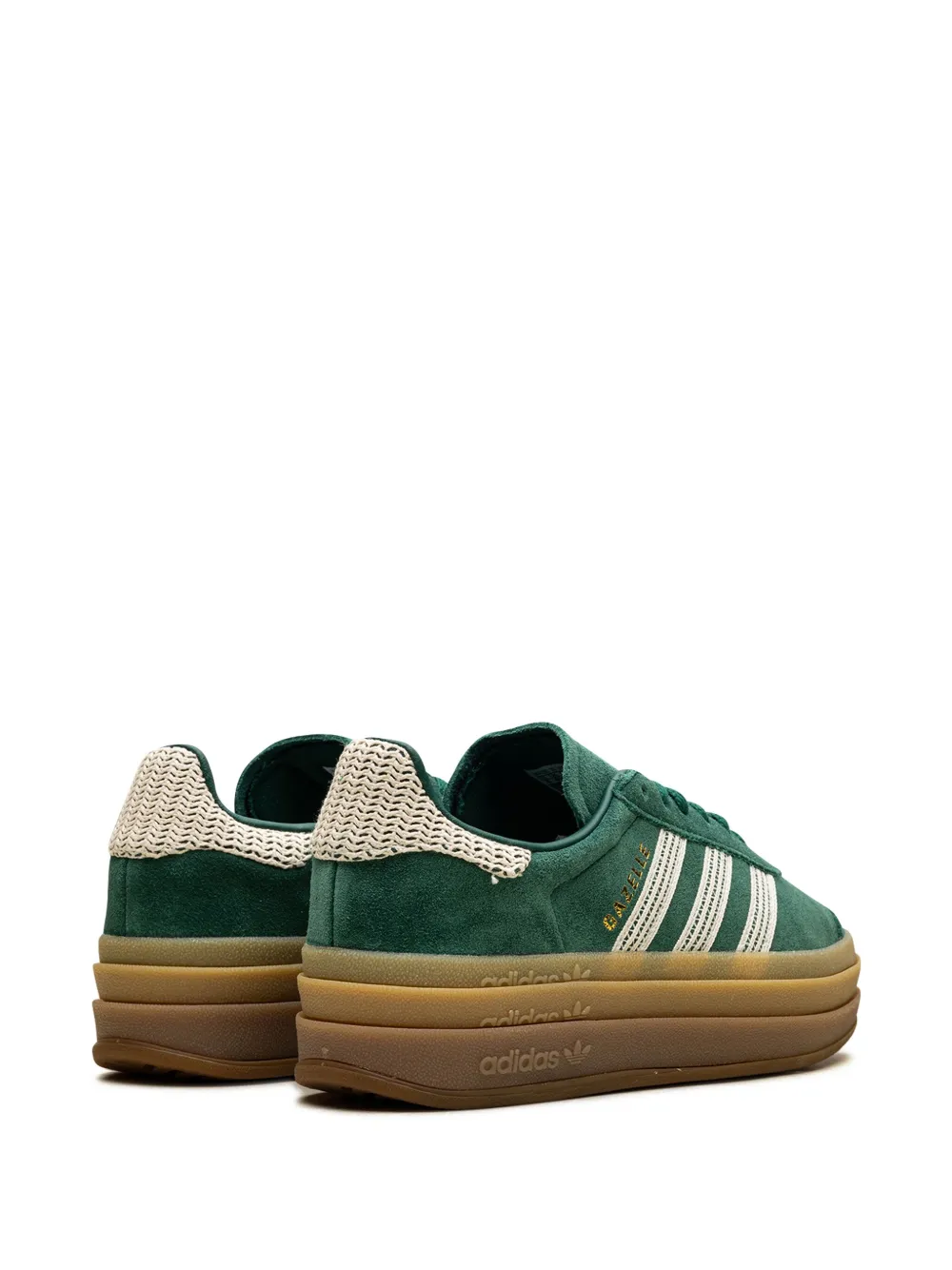 Кроссовки Gazelle Bold Adidas, зеленый — фото 3