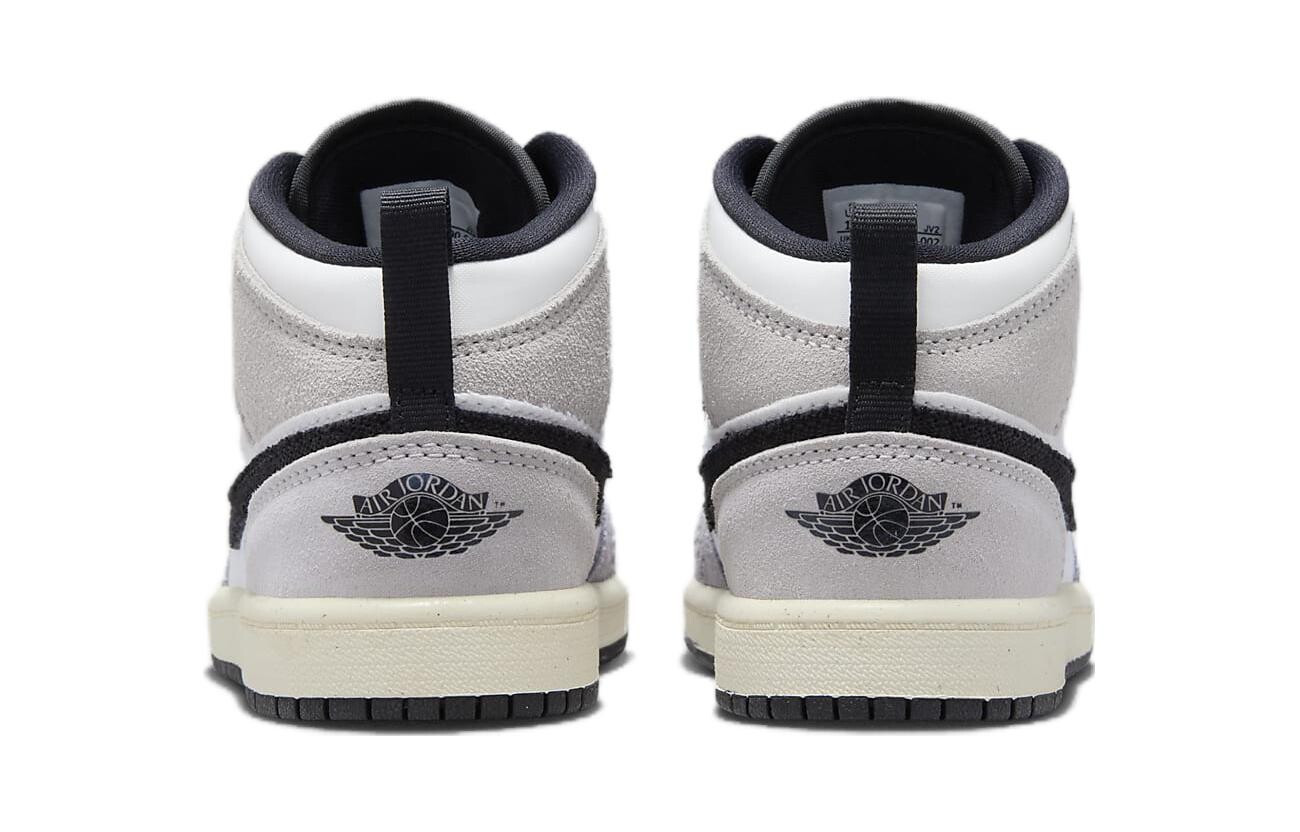 Jordan Air Jordan 1 Детские кроссовки для скейтбординга PS, Gray — фото 4