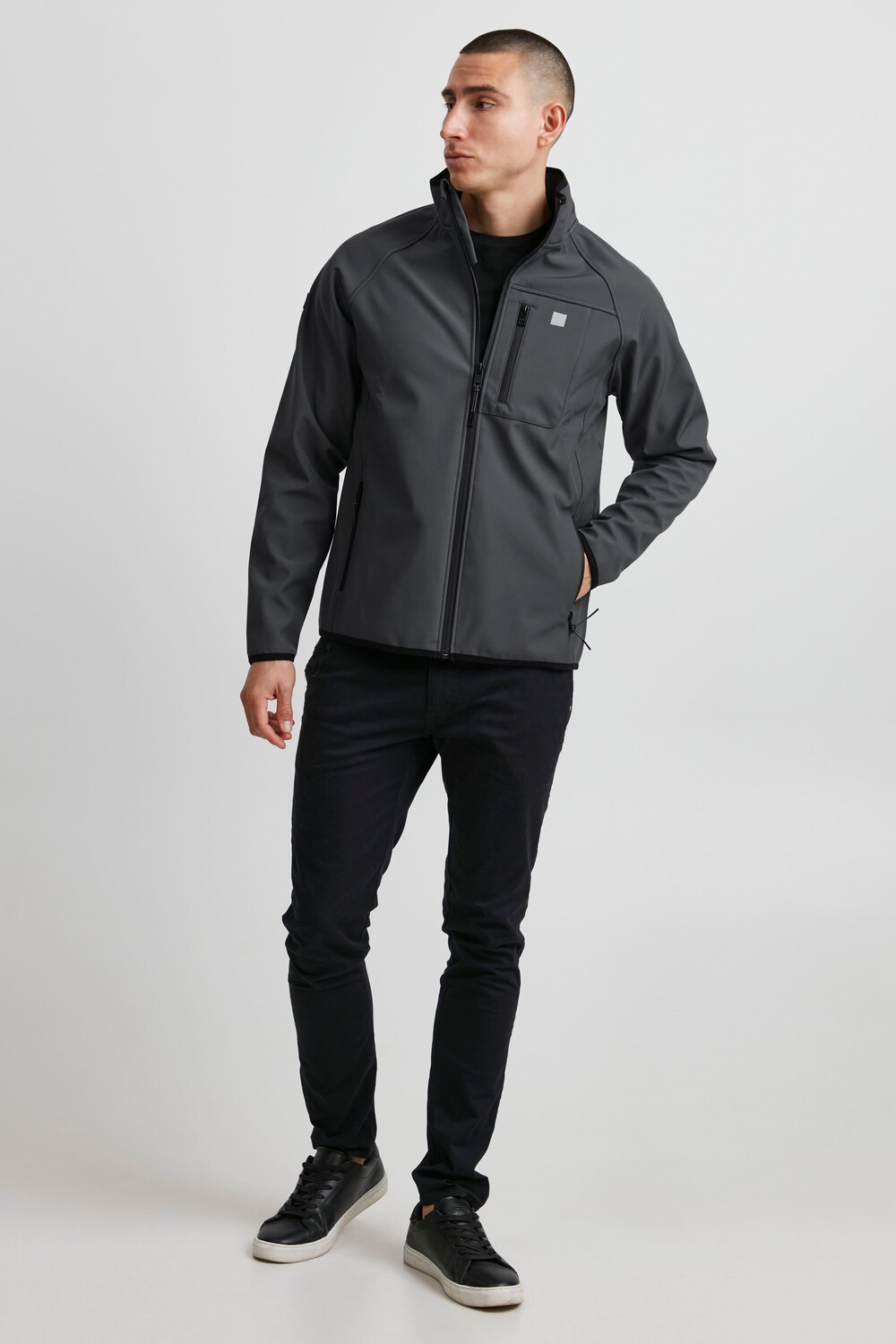 

Куртка !SOLID Softshelljacke SDSolane, серый