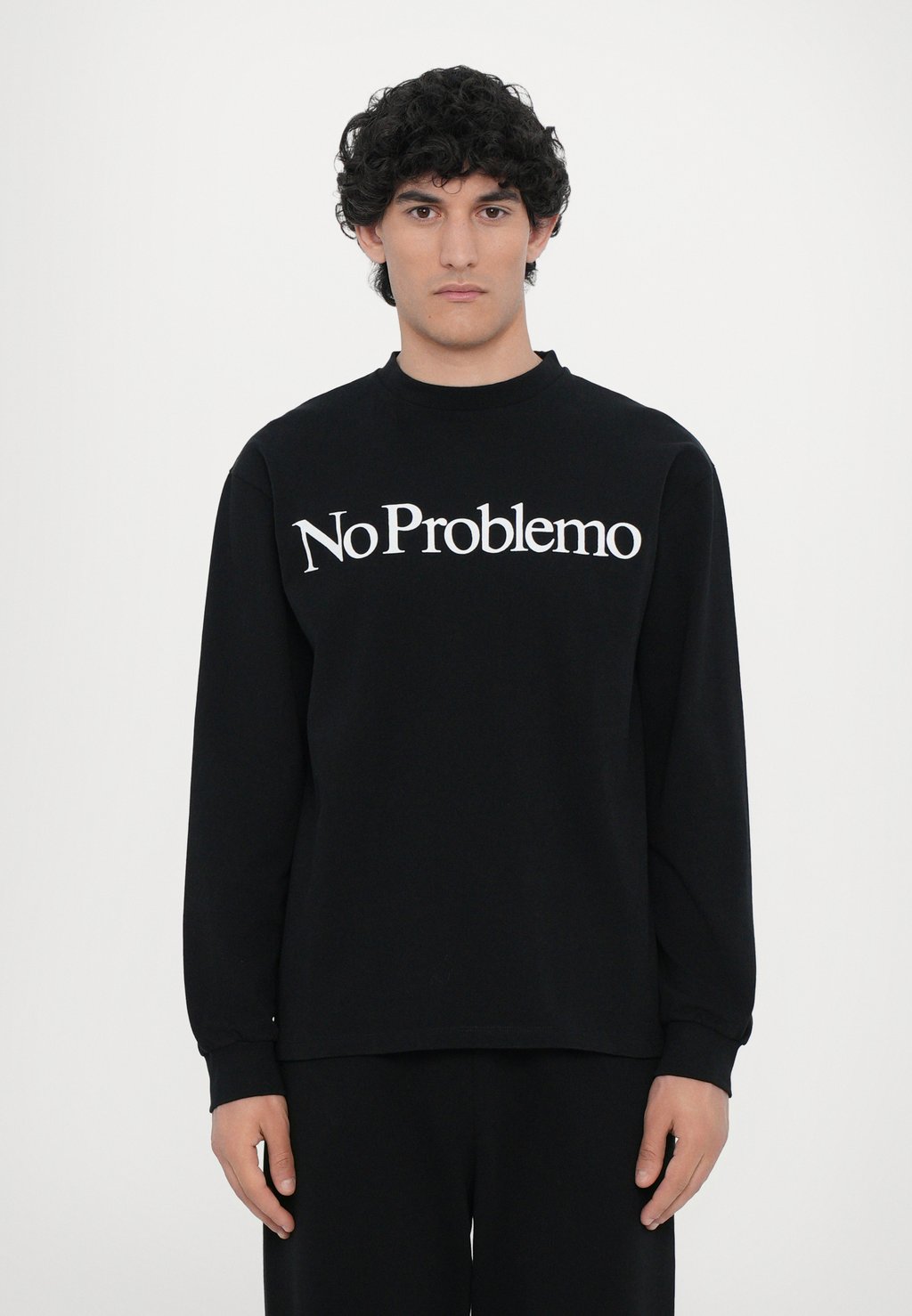 

Лонгслив TEE No Problemo, черный
