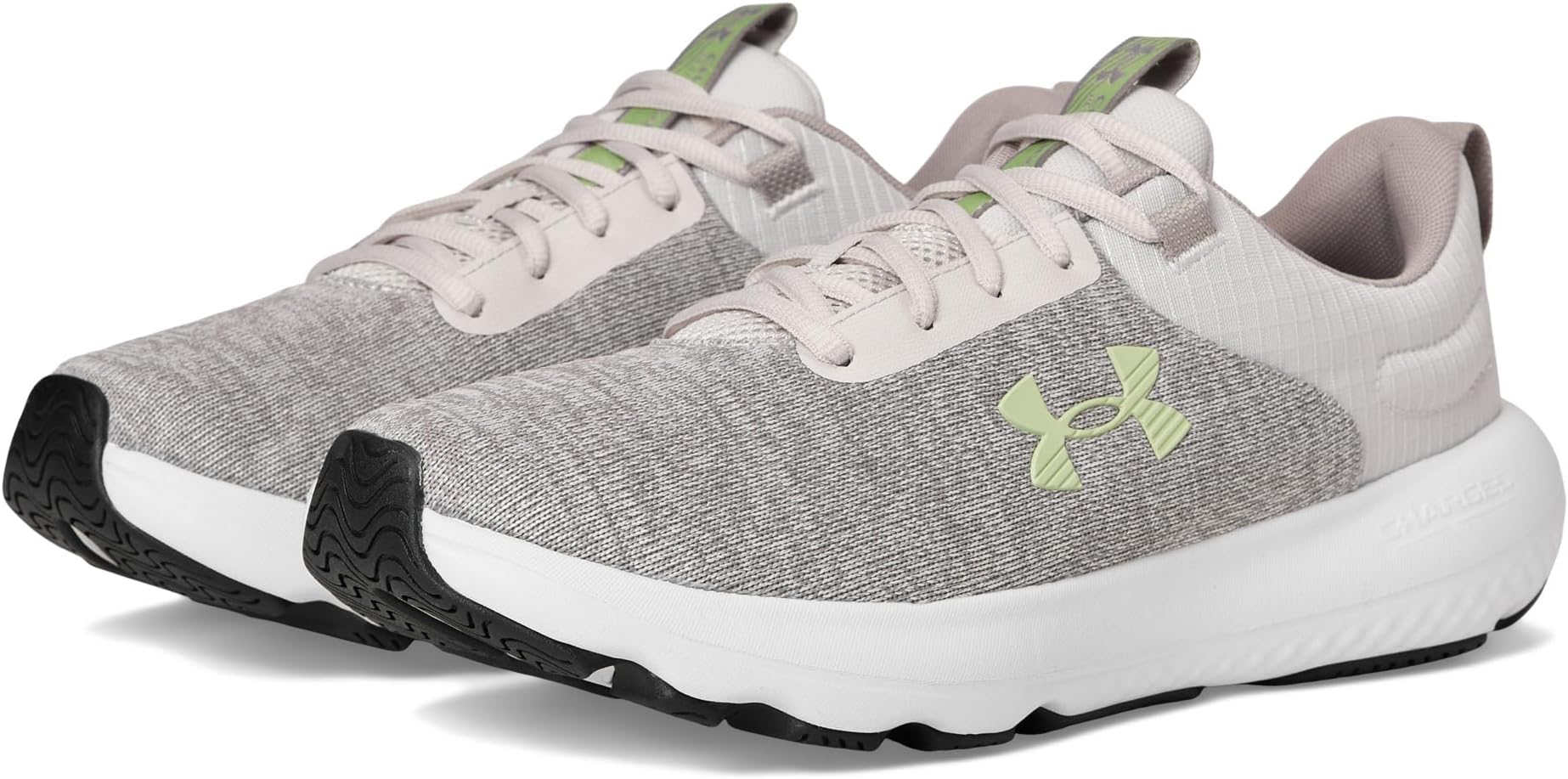 

Кроссовки Under Armour Charged Revitalize, цвет Gray Matter/White/Retro Green