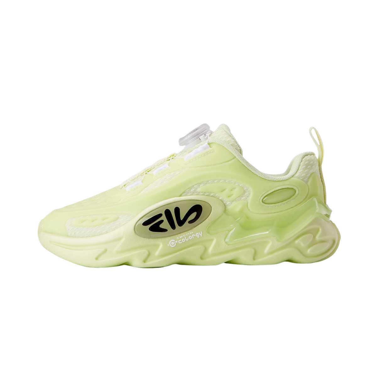 

FILA KIDS Абразивостойкие детские беговые кроссовки Rebound Lime Cream для подростков