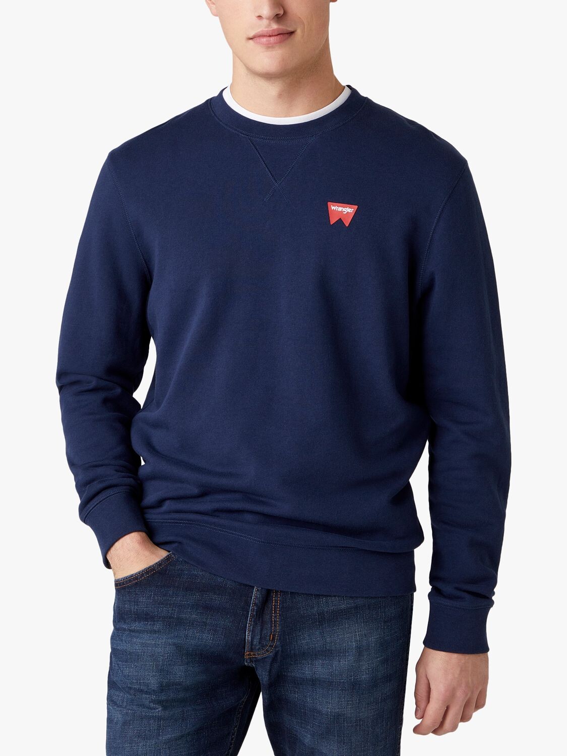 

Толстовка с логотипом Wrangler, темно-синий