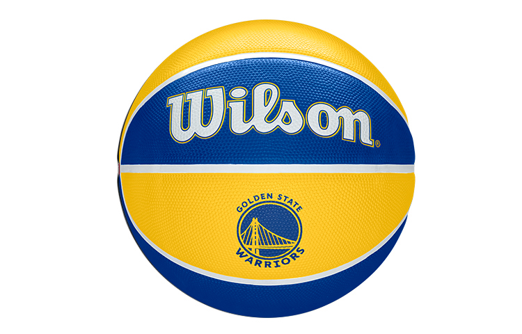 

Wilson Баскетбольный мяч резиновый серии NBA желтый синий разноцветный размер 7 тренировочный унисекс