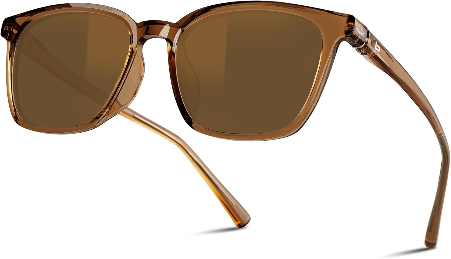 

Солнцезащитные поляризованные очки BNUS с устойчивыми к царапинам линзами Corning обеспечивают превосходную четкость изображения и защиту от УФ-излучения B.N.U.S, Smoked Amber/Brown Lens