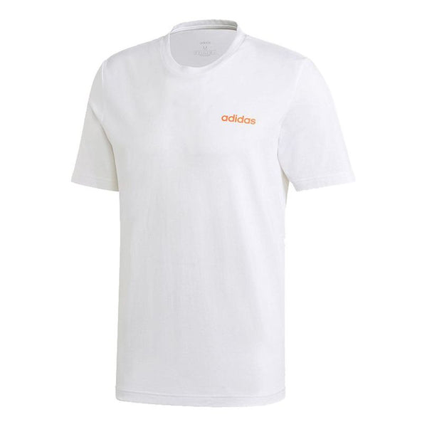 

Футболка neo essentials logo printing minimalistic short sleeve white Adidas, белый