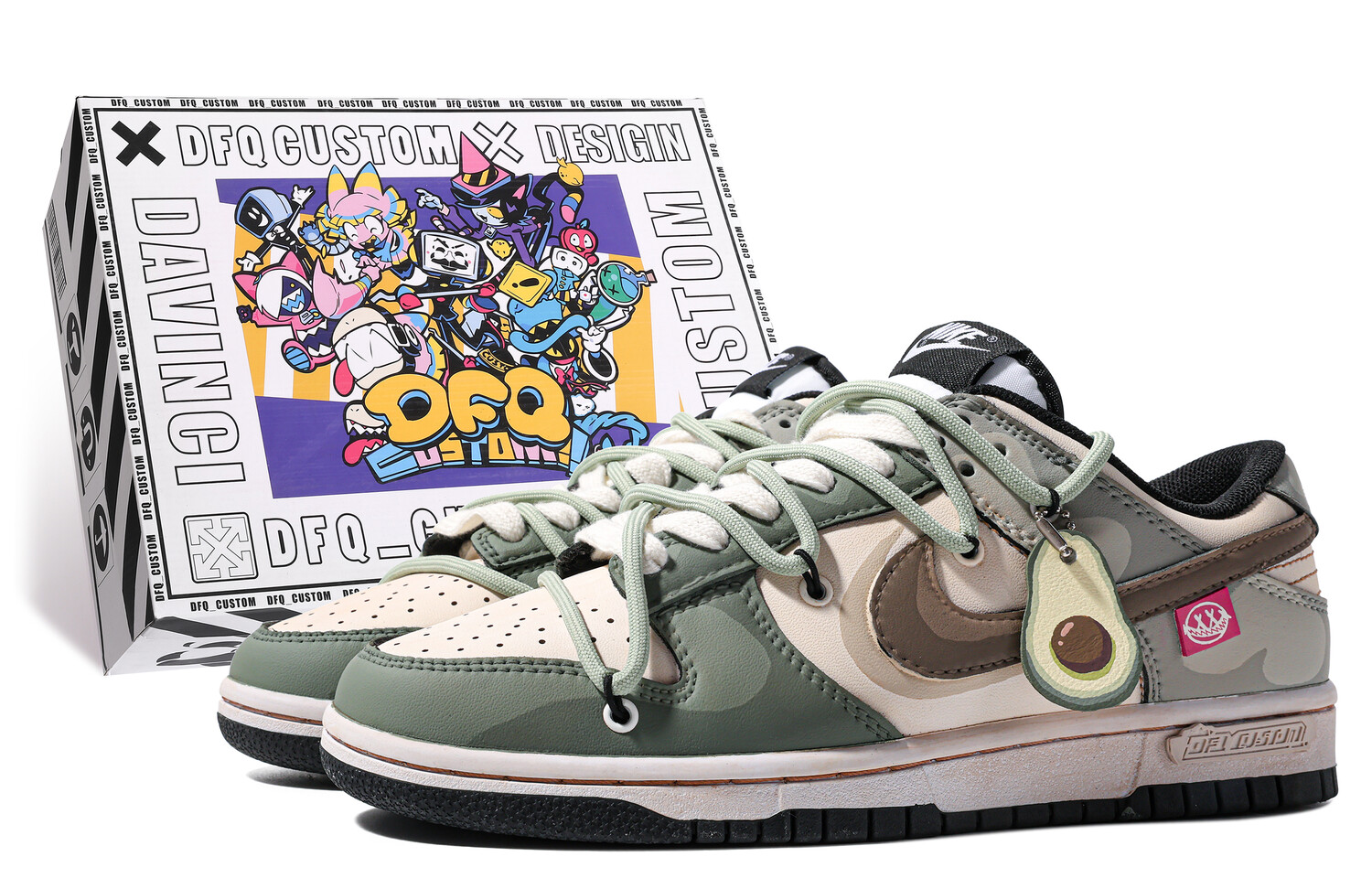 

Женские кроссовки для скейтбординга Nike Dunk, Green