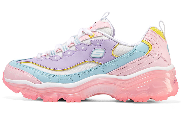 

Кроссовки женские D"Lites 1.0 Chunky с низким верхом розового цвета Skechers, Розовый, Кроссовки женские D"Lites 1.0 Chunky с низким верхом розового цвета Skechers