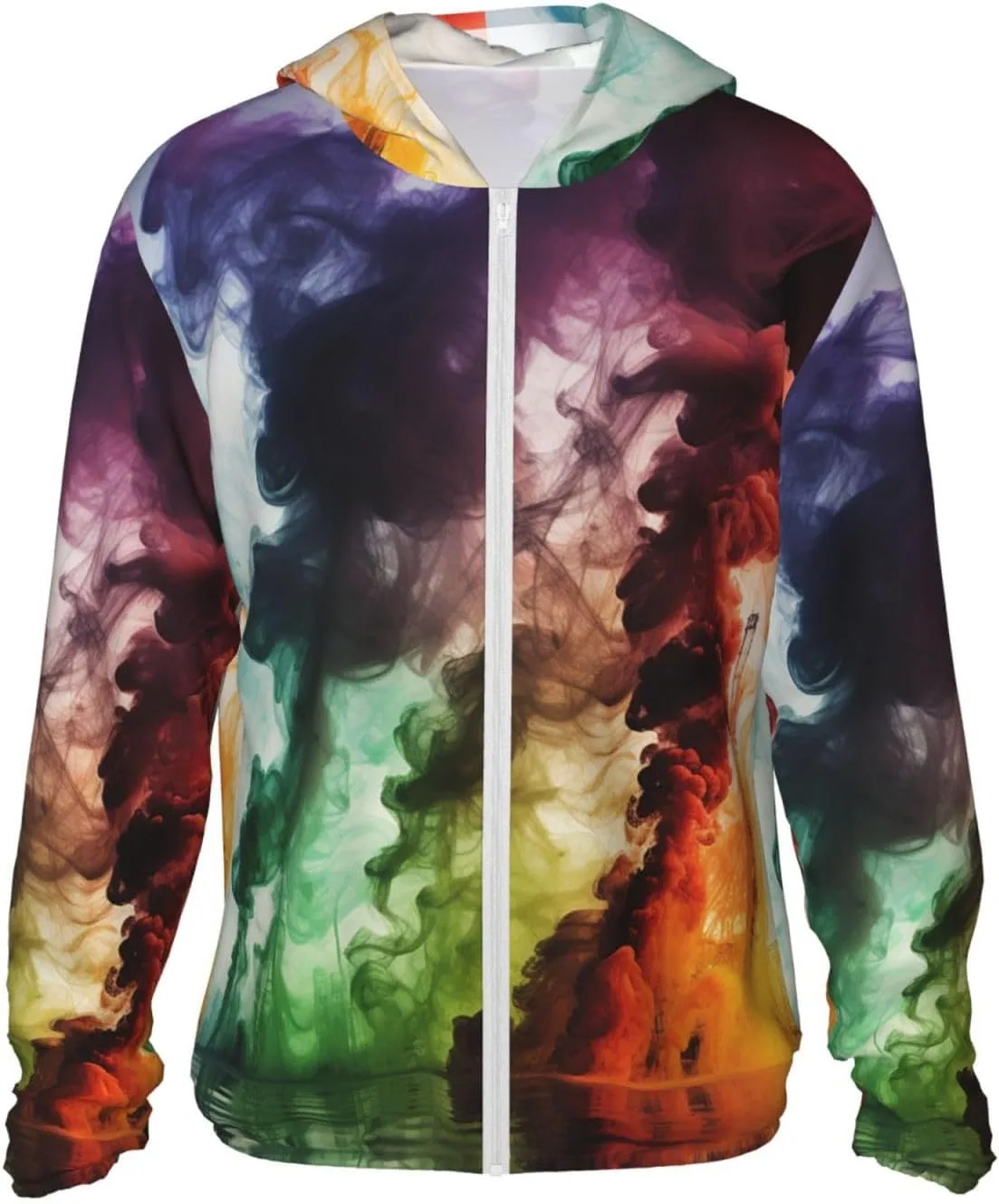 

Мужская куртка с капюшоном UPF 50+ Colorful Smog HJTRW