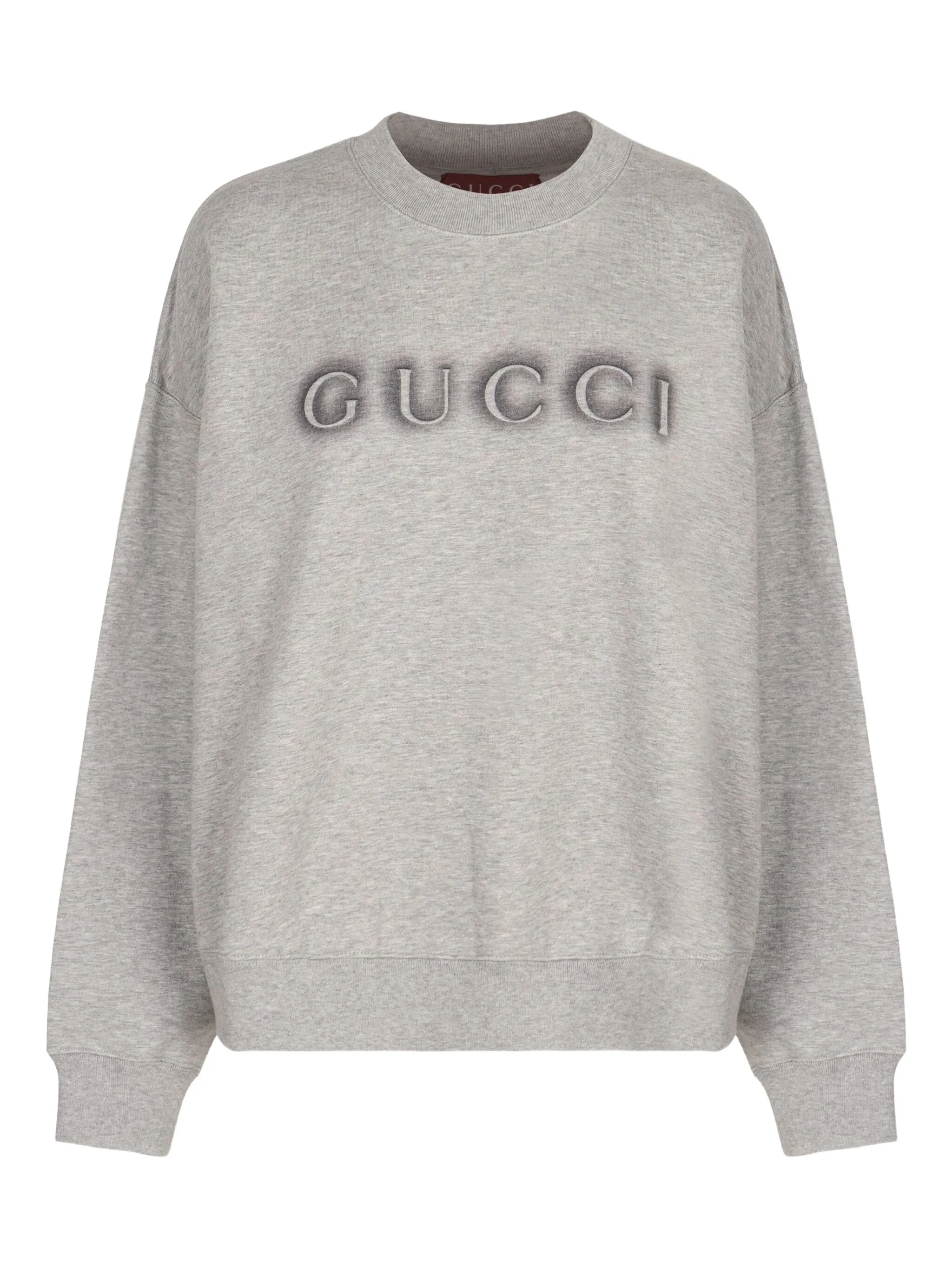 

Толстовка с логотипом Gucci, серый