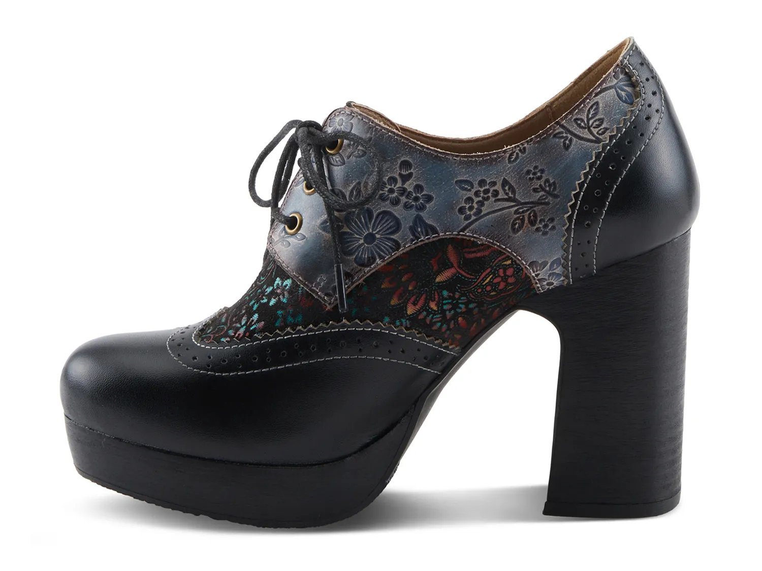 Туфли L'Artiste Tothemax Platform Pump, Black Multicolor — фото 2