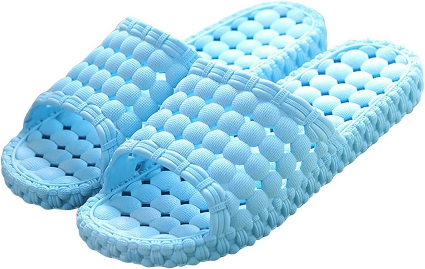 

Женские и мужские тапочки Matari для ванной и душа, однотонные, слайдоны, для бассейна, синий