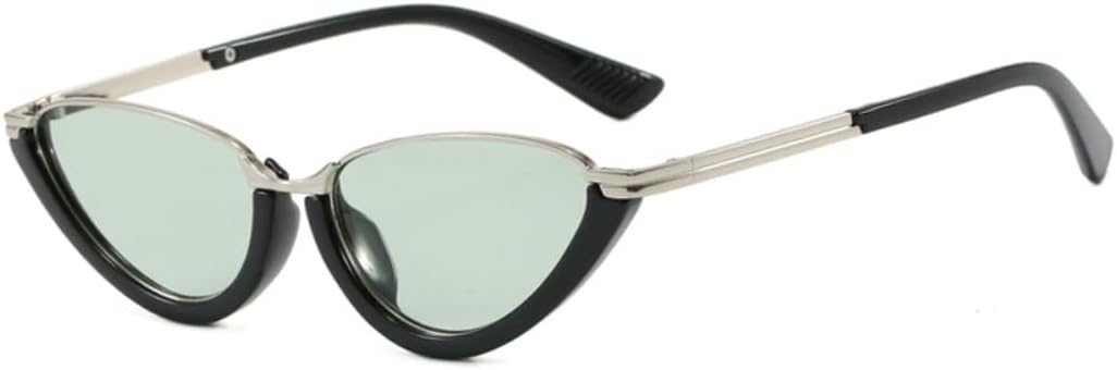 

Ретро-солнцезащитные очки «кошачий глаз» для женщин, роскошные солнцезащитные очки для активного отдыха, защита от УФ-излучения UV400, очки для вождения, модные очки для женщин SZVVBKK, C7blackgreen