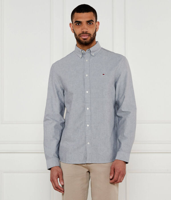 

Рубашка Regular fit Tommy Jeans, синий