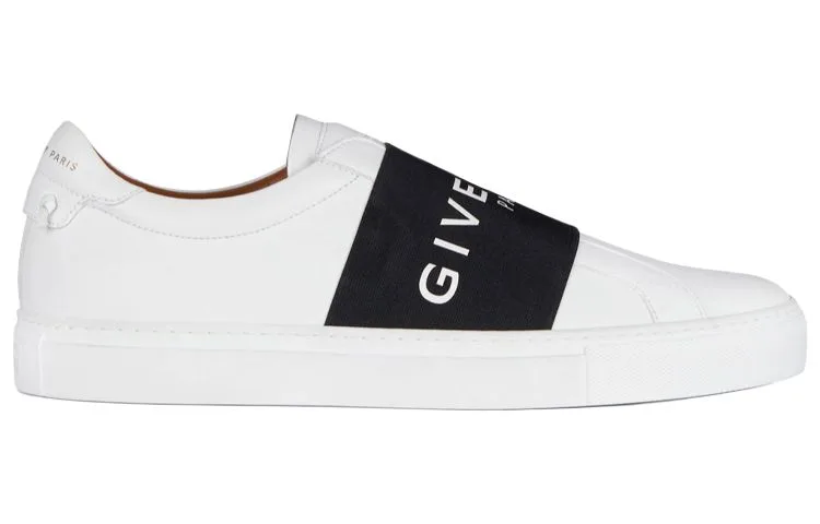 Givenchy Leather Webbing White Black, Original Shoe Box Not Included — фото 3