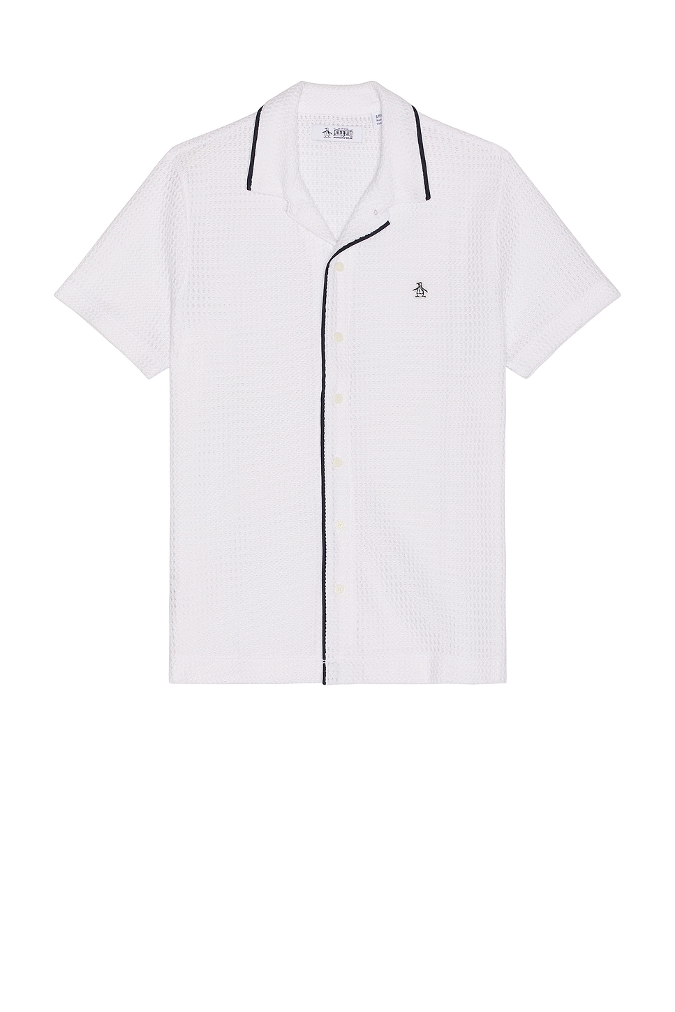 

Текстурированная рубашка "Earl" от Original Penguin, bright white