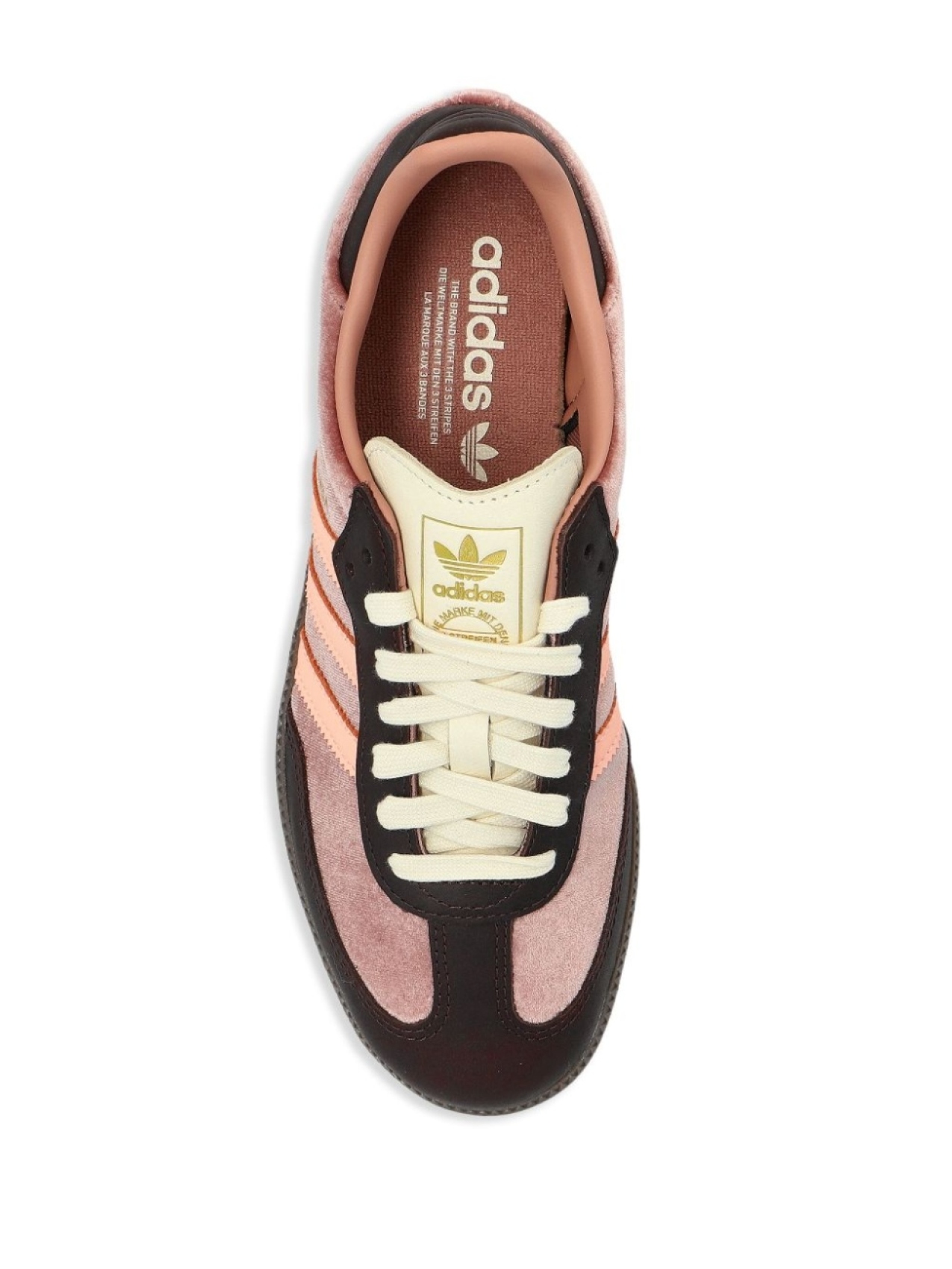 Кроссовки adidas Samba, розовый — фото 4