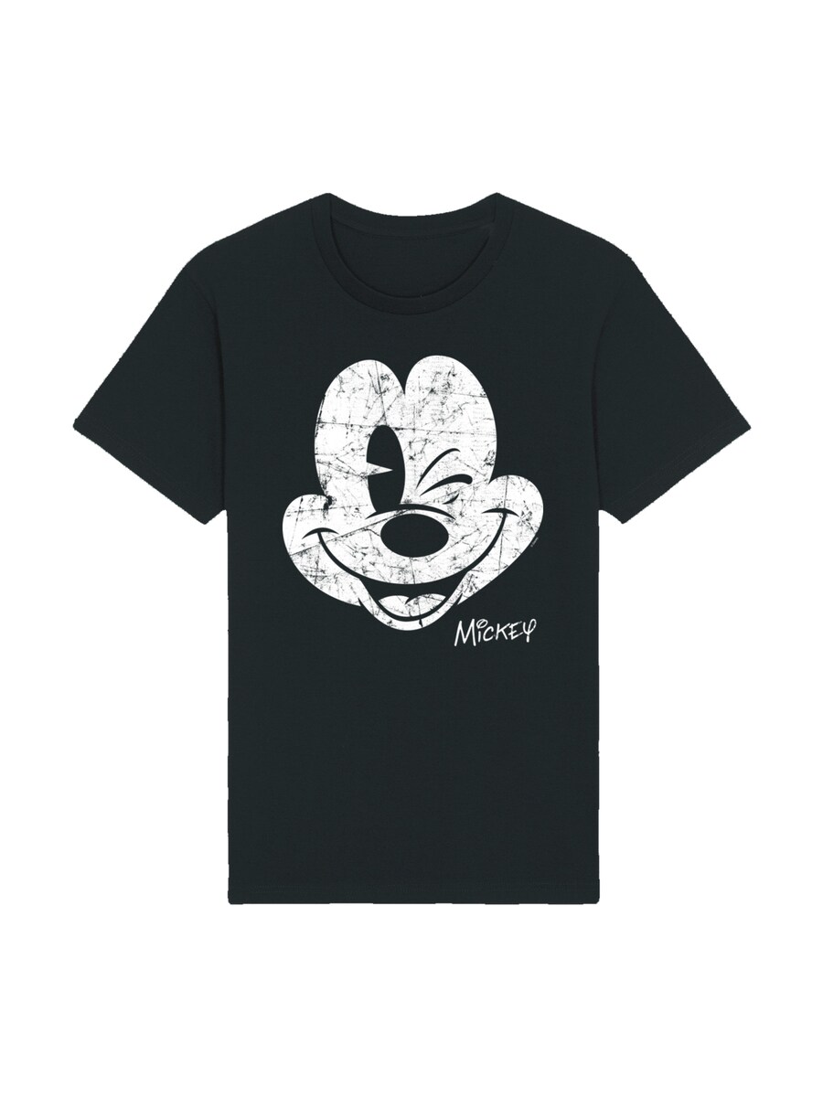 

Рубашка F4NT4STIC Disney Micky Maus Gesicht, черный