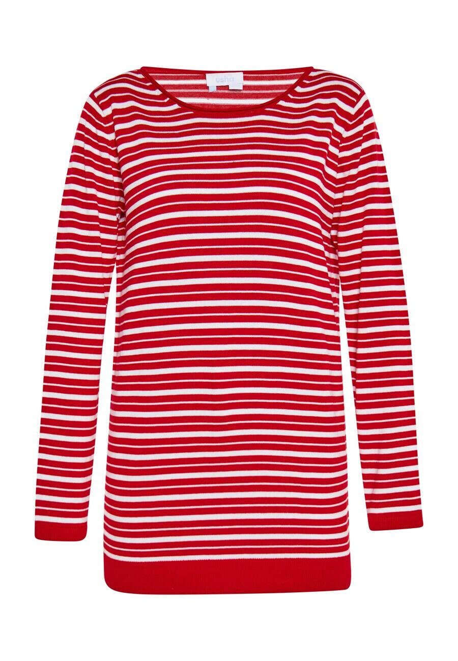 

Тонкий вязаный свитер usha BLUE LABEL Sweater, цвет ruby red