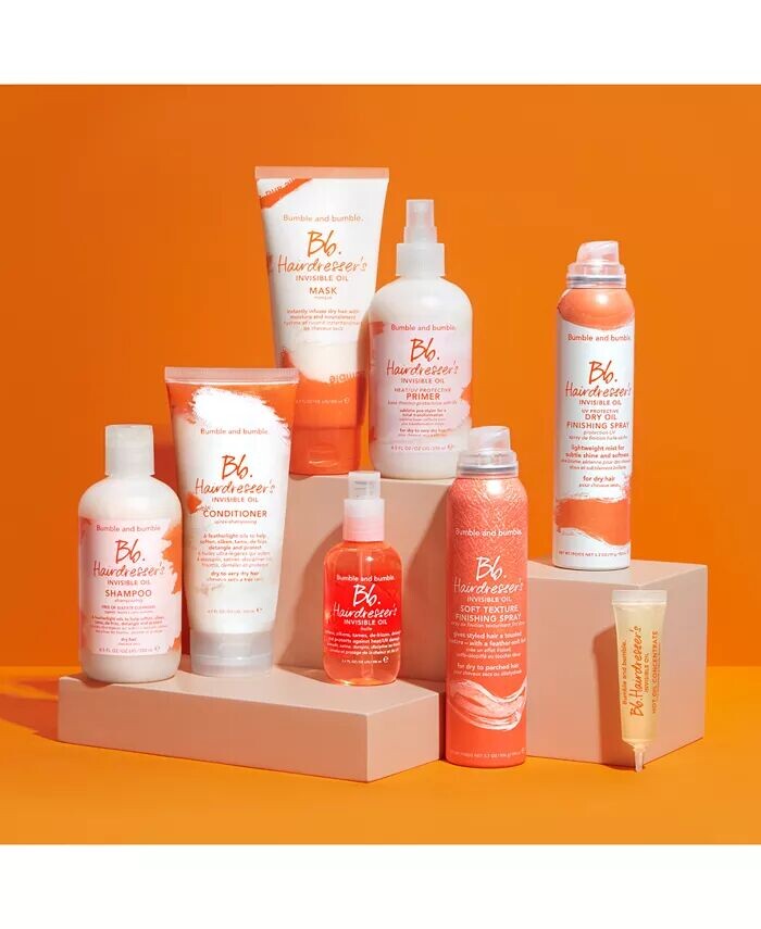 

Коллекция парикмахерских масел Invisible Oil Bumble And Bumble