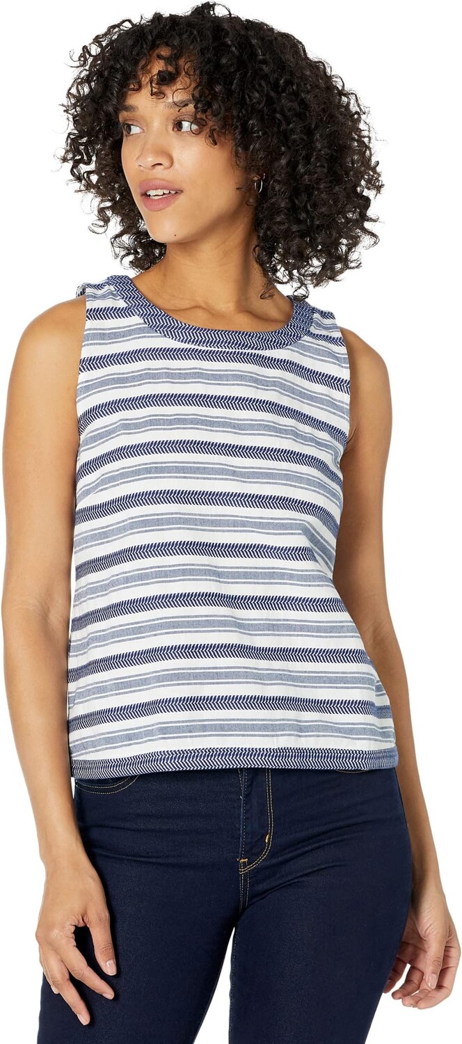 

Топ Southern Tide Mirable Cabana Tank, цвет Deep Sea