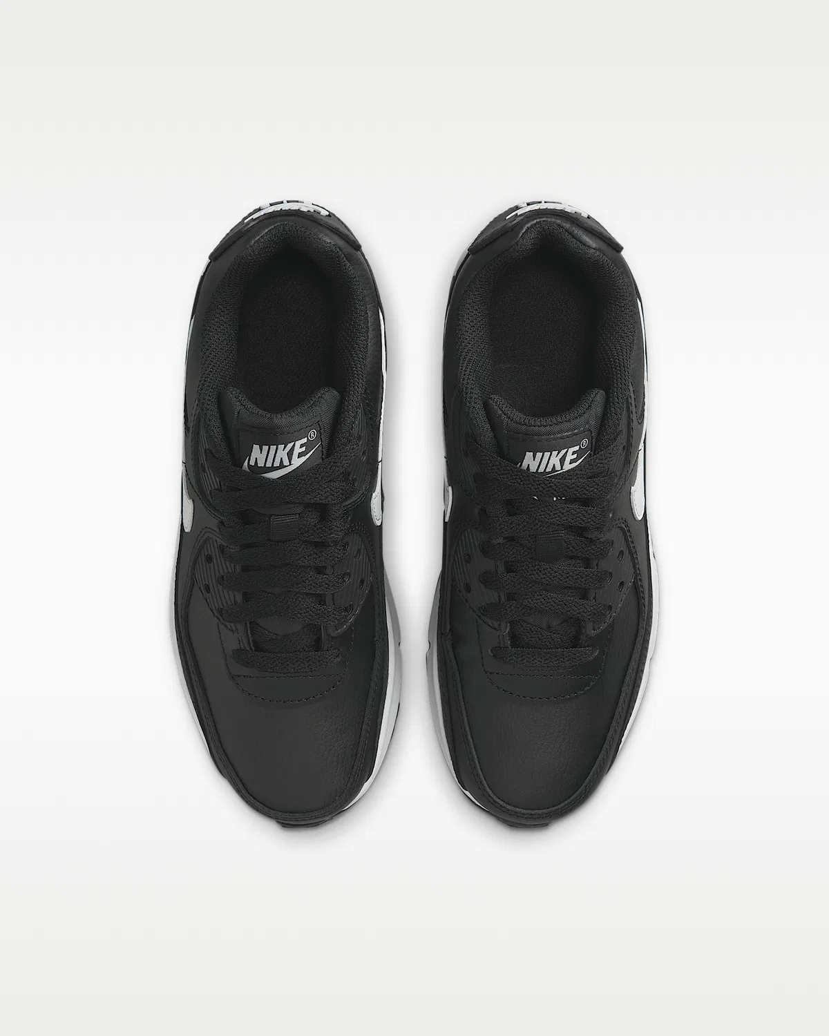 Детские кроссовки Nike Air Max 90 LTR, Black/Black/White — фото 4