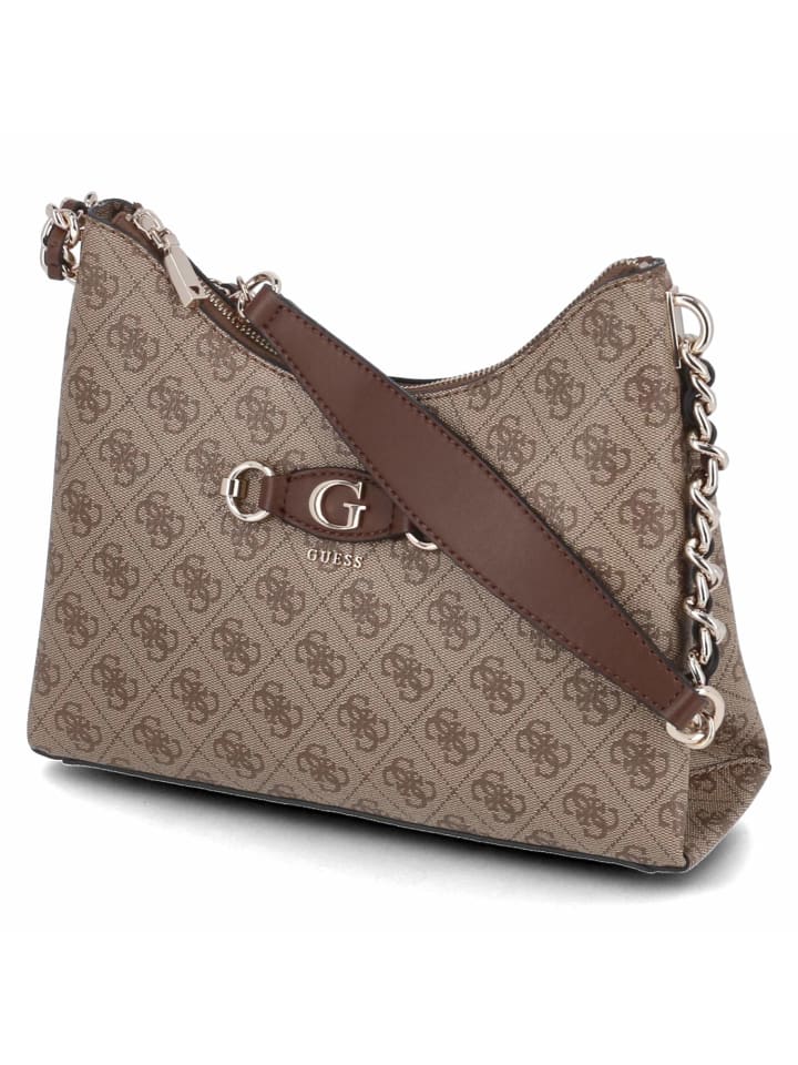 

Наплечная сумка Guess, коричневый