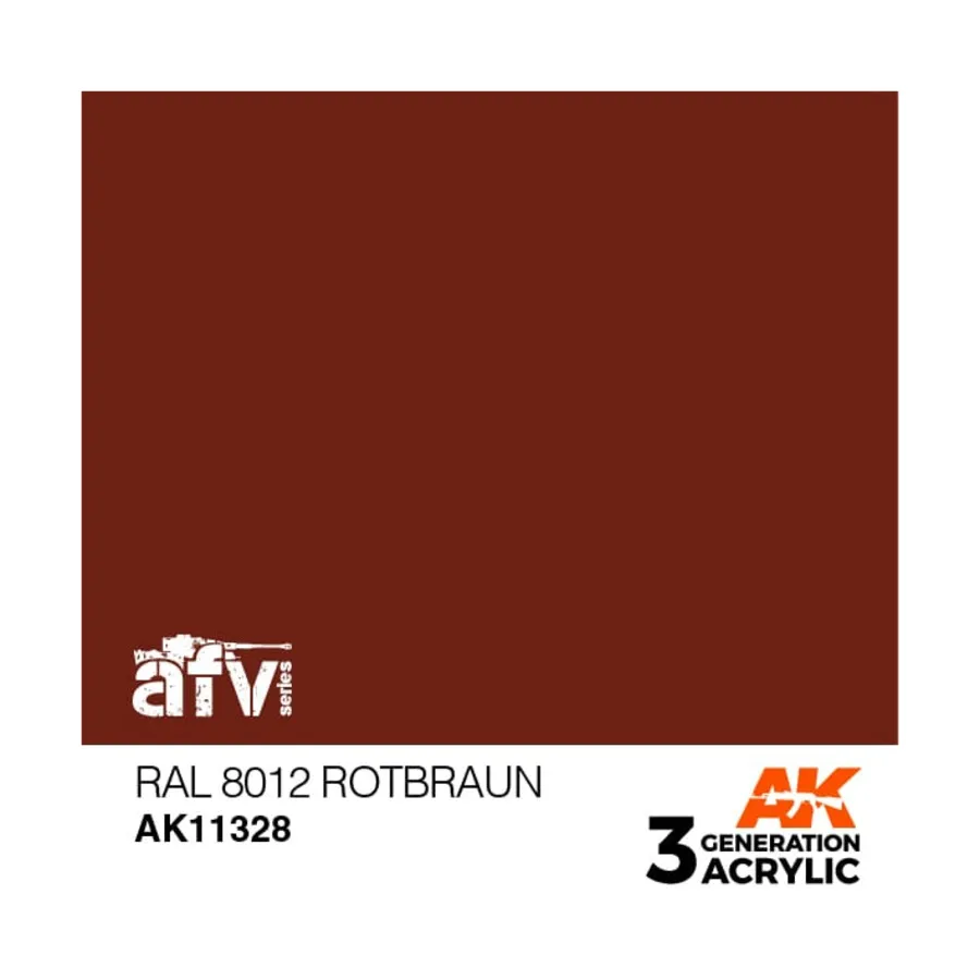 

RAL 8012 Ротбраун, 3rd Gen Acrylic - AFV