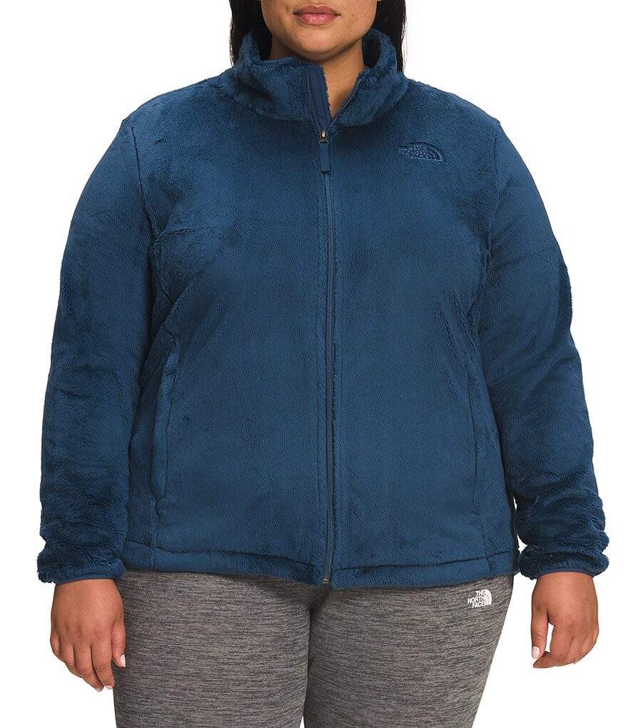 

Флисовая куртка с воротником-стойкой и воротником-стойкой The North Face Plus Size Osito Raschel, синий