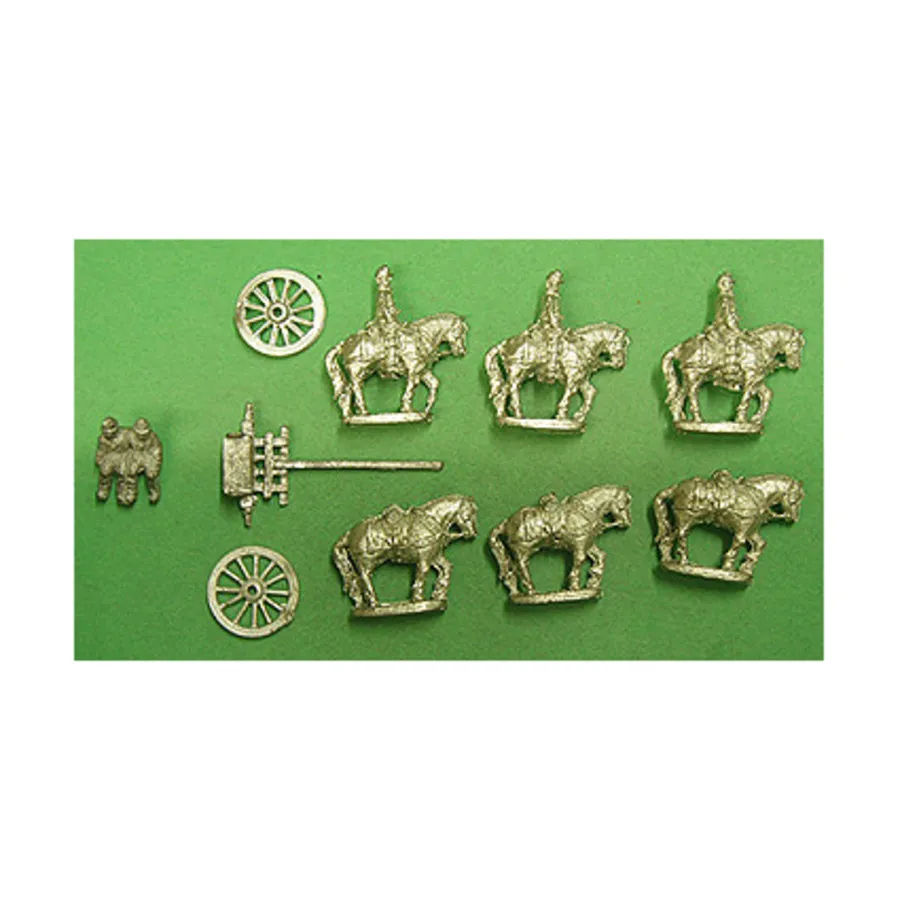 

Гибкость, упряжка из 6 лошадей, 2 сидящих человека, Кепи, Freikorps 15 - American Civil War Miniatures (15mm)