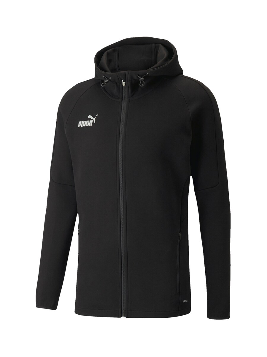 

Спортивная толстовка с капюшоном на молнии PUMA, черный
