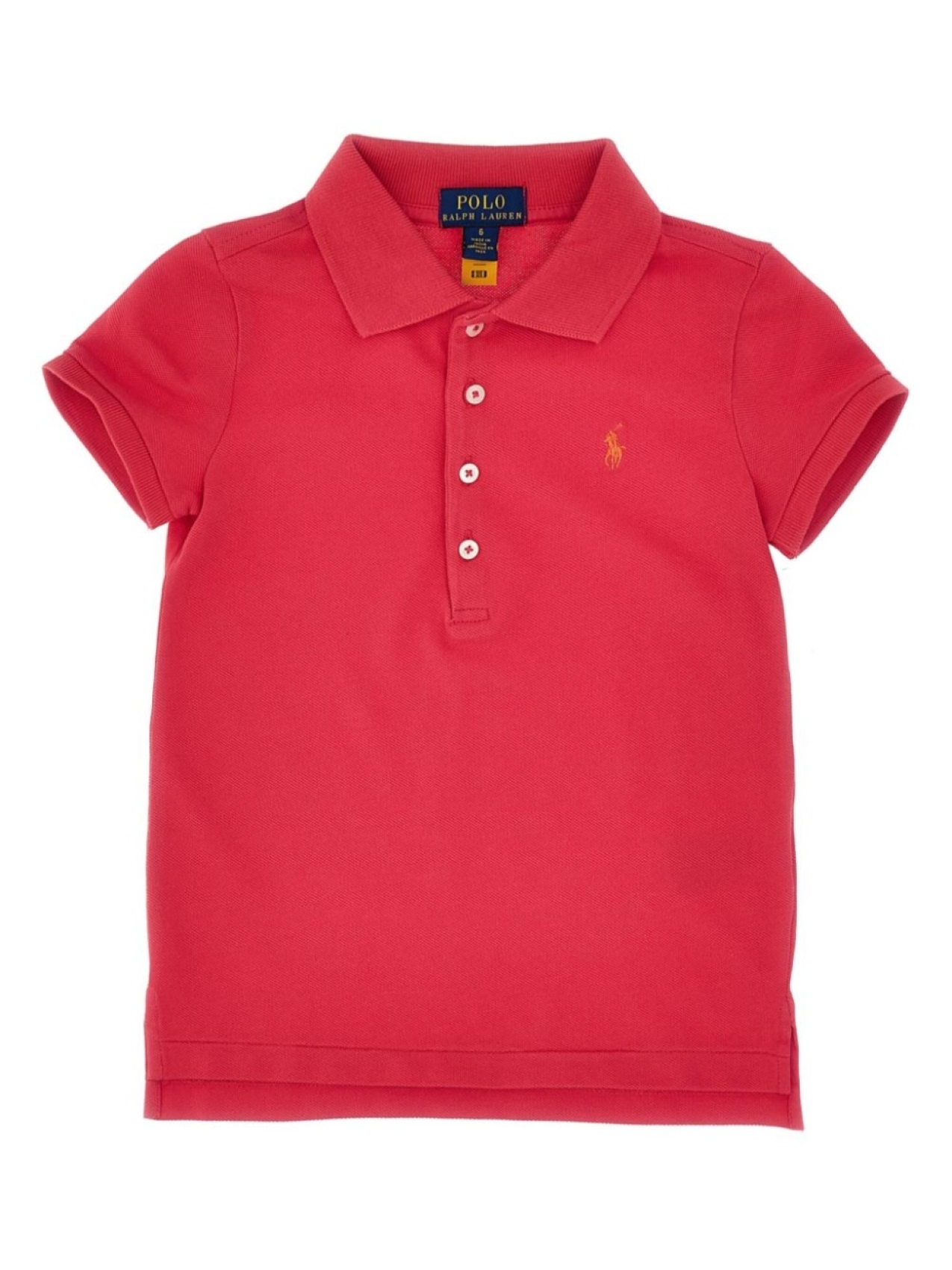 

POLO RALPH LAUREN KIDS рубашка поло с логотипом Polo Pony, розовый