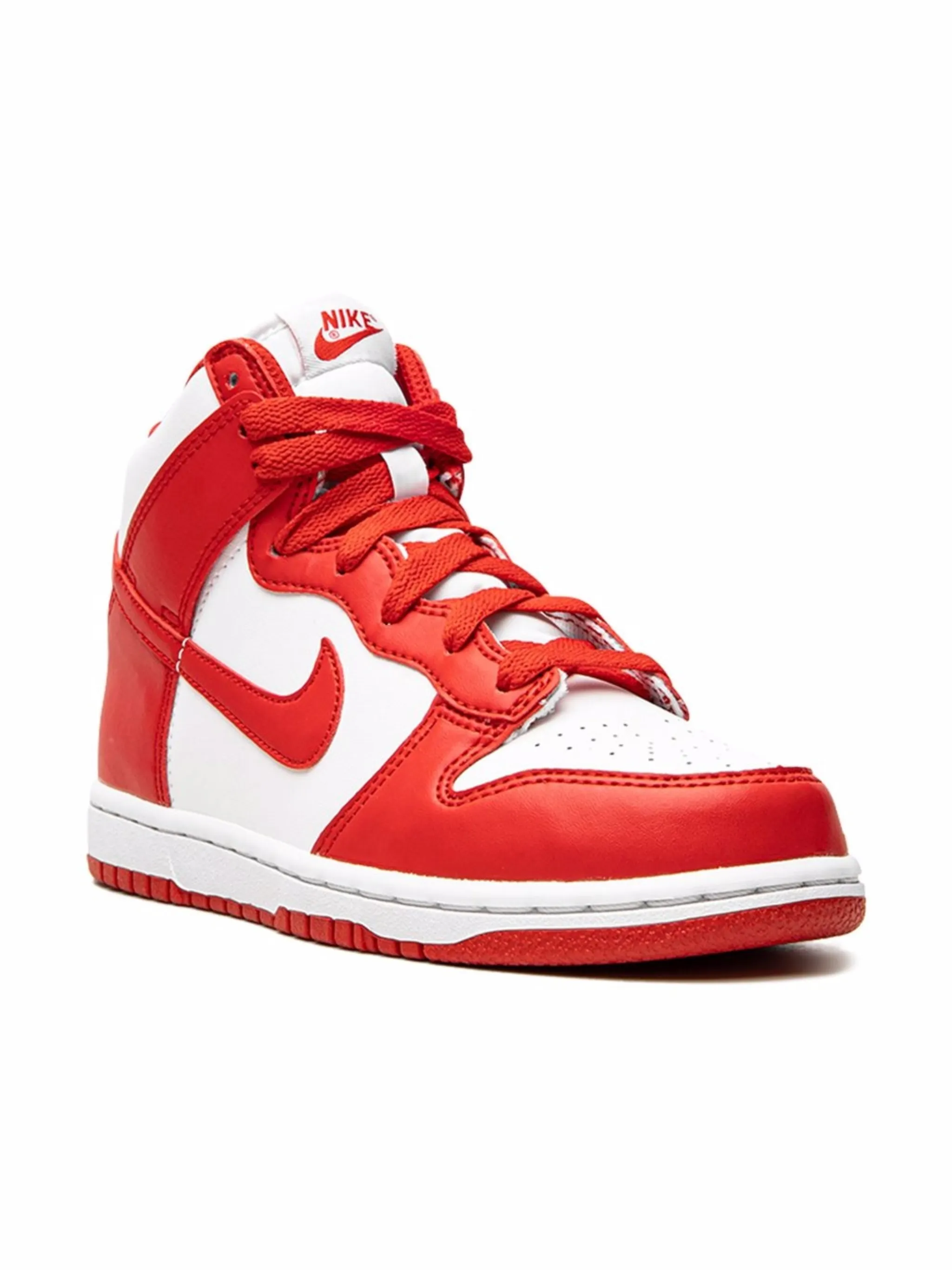 

Кроссовки Dunk High Nike Kids, красный