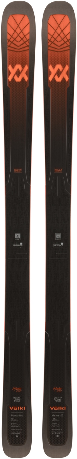 

Новые лыжи Volkl Mantra 102 2025 года, длина 191 см