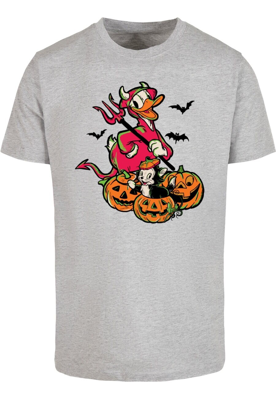 

Классическая футболка ABSOLUTE CULT Shirt Donald Duck - Halloween Devil, серый