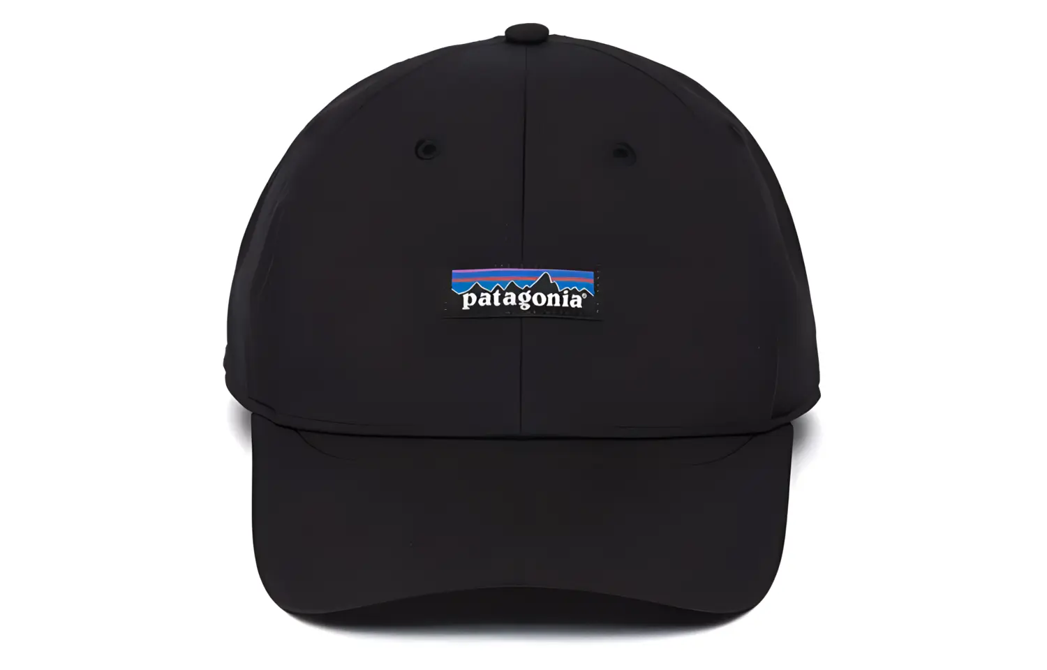 

Patagonia Бейсболка из полиэстера унисекс черная, Black