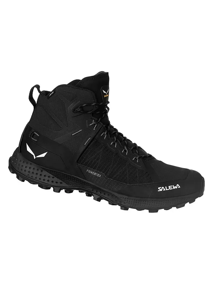 Треккинговые ботинки Pedroc Pro Powertex Mid Salewa черные