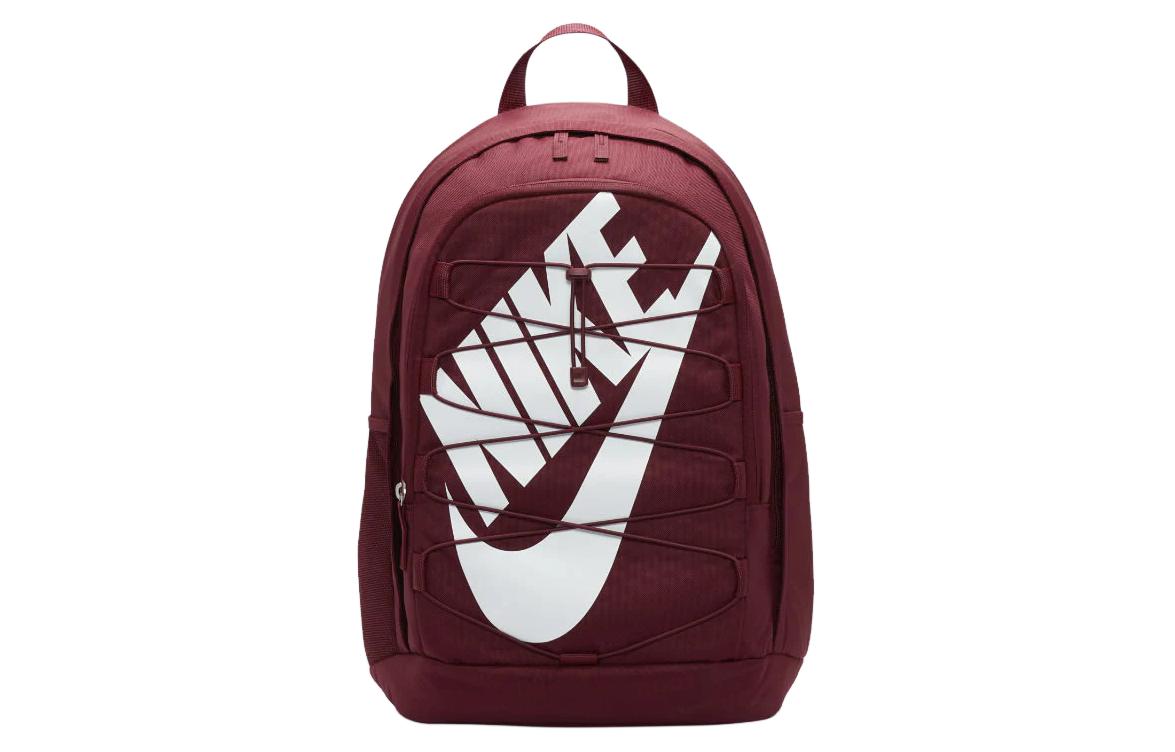 

Nike Полиэстеровый рюкзак унисекс тёмный свекольный и белый, Dark Beetroot & White