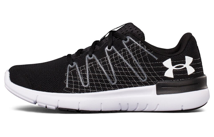 

Кроссовки женские с низким верхом, черные Under Armour
