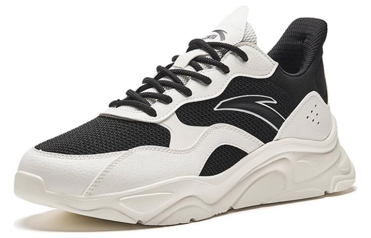 Кроссовки ANTA Little Millennium Lifestyle Shoes Men Low-top White/Black, белый/черный — фото 3