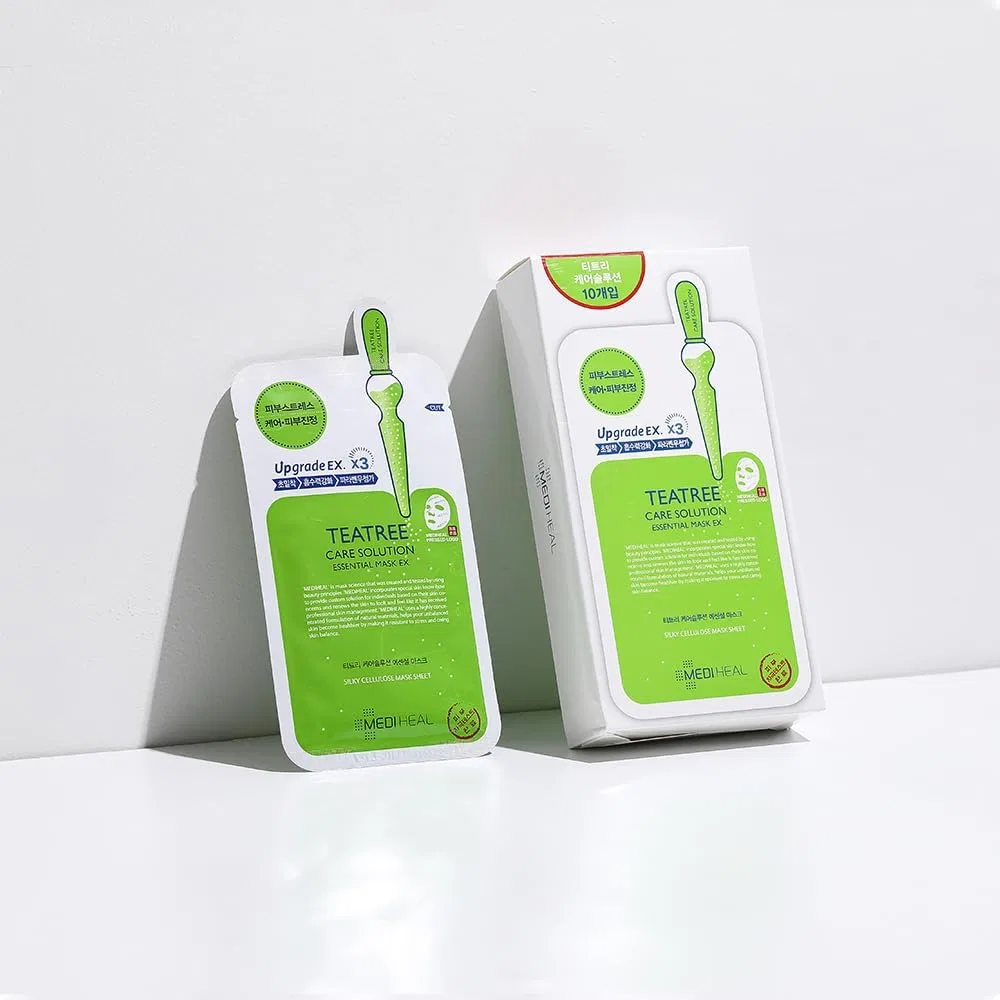 Маска для лица Mediheal — Листовая Tea Tree Care Solutions Essential Mask EX — фото 3