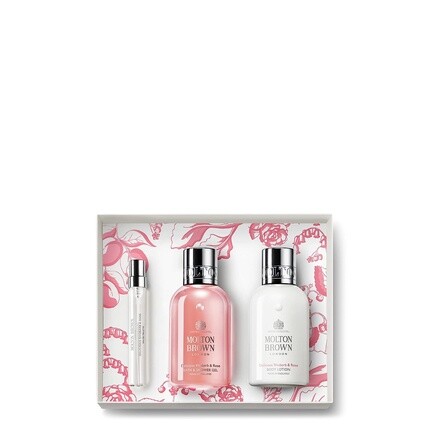 

Коллекция вкусных ароматов ревеня и розы, 8 эт. Оз., Molton Brown