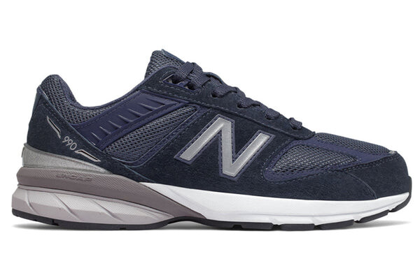 Кроссовки 990v5 New Balance, синий — фото 2