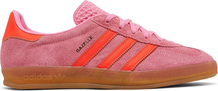 Кроссовки Wmns Gazelle Indoor 'Beam Pink Solar Red', розовый