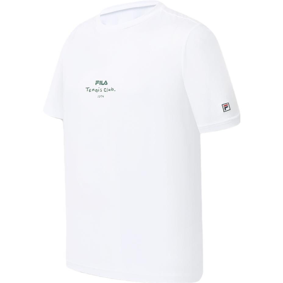 

Футболка мужская белая Fila, цвет Jade White